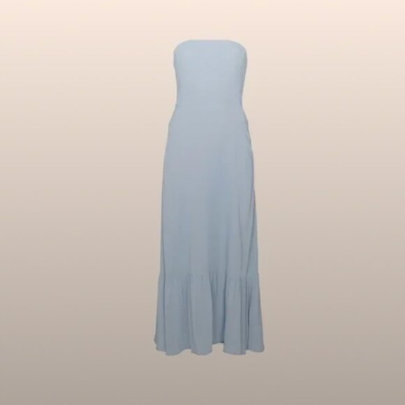 Reformation Arta Dress, Size 0, Color: Mineral - Picture 2 of 5